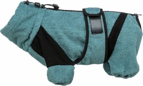 Μπουρνούζι για σκύλο Trixie Μπλε M L M/L