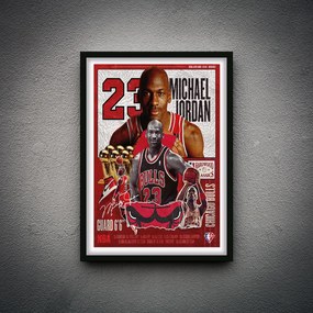 Πόστερ &amp; Κάδρο Michael Jordan SNK253 21x30cm Εκτύπωση Πόστερ (χωρίς κάδρο)