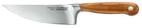 Μαχαίρι Chef Feelwood 884818 15cm Silver-Natural Tescoma Stainless Steel