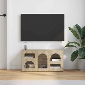 vidaXL Ντουλάπι TV Δρύς Sonoma 80 x 35 x 40 εκ Επεξεργασμένο ξύλο