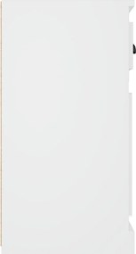 vidaXL Ντουλάπι Λευκό 70 x 35,5 x 67,5 εκ. από Επεξεργασμένο Ξύλο