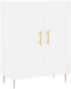 vidaXL Ντουλάπι Λευκό 69,5 x 34 x 90 εκ. από Επεξεργασμένο Ξύλο