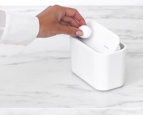 Brabantia MindSet 1005689, με μεταλλική επίστρωση, με περιστρεφόμενο καπάκι, Λευκό