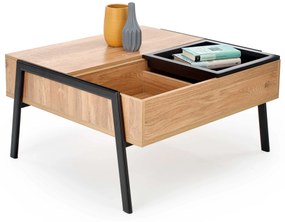 PODIUM, c.table, natural / black DIOMMI V-CH-PODIUM-LAW