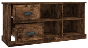 vidaXL Έπιπλο Τηλεόρασης Καπνιστή Δρυς 102x35,5x47,5 εκ. Επεξ. Ξύλο