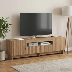 vidaXL Ντουλάπα LED Τηλεόρασης Artisan Δρυς Επεξεργασμένο Ξύλο
