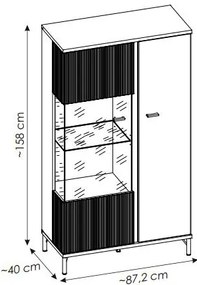 Βιτρίνα Saka Mini