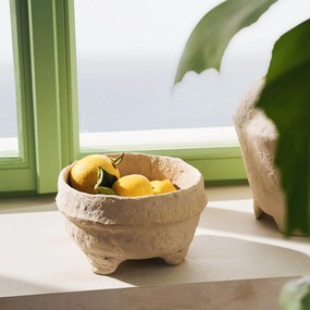 Διακοσμητικό Μπωλ Paper Mache (Φ18x13) Gofis Home Irma 138