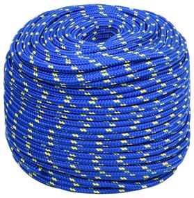 vidaXL Σχοινί Ναυτιλίας Μπλε 8 χιλ. 50 μ. από Πολυπροπυλένιο