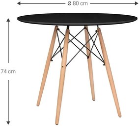 Τραπέζι Fiorino Round-Mauro