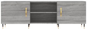 vidaXL Έπιπλο Τηλεόρασης Γκρι Sonoma 150x30x50 εκ. από Επεξεργ. Ξύλο