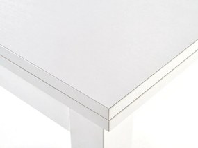 Τραπέζι Houston 224, Άσπρο, 76x80x80cm, 32 kg, Επιμήκυνση, Πλαστικοποιημένη μοριοσανίδα, Ινοσανίδες μέσης πυκνότητας | Epipla1.gr