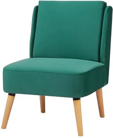 Πολυθρόνα Nextdeco London πράσινη Υ82x61x75εκ.