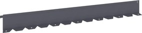 VidaXL Περίγραμμα γκαζόν 30 τμχ. 102 x 10 x 4 εκ. Steel Ανθρακί