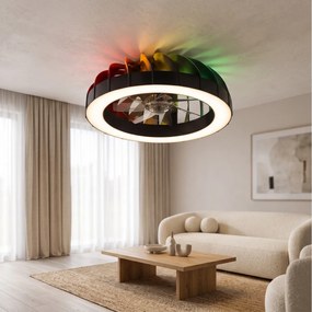 ΑΝΕΜΙΣΤΉΡΕΣ FANORA PLAFONDVENTILATOR MET LAMP - ZWART - BRILLI