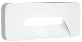 Φωτιστικό τοίχου Kentucky LED 3W 3CCT Outdoor Wall Lamp White D:22cmx8cm (80202020) - ABS - 80202020
