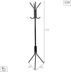 Ράφι παλτών Max Home Μέταλλο (4 Μονάδες)