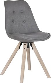 Καρέκλα Τραπεζαρίας DKD Home Decor Γκρι (Ανακαινισμenα A)