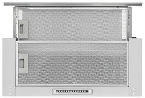 vidaXL Απορροφητήρας Συρόμενος Λεπτός 480μ³/ώρα Αλουμίνιο/Ανοξ. Ατσάλι