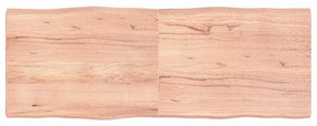 vidaXL Επιφ Τραπεζιού Αν Καφέ 160x60x(2-6)εκ.Ακατέργ. Μασίφ Ξύλο Δρυός