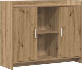 vidaXL Πλαϊνό γραφείο Artisan Oak 98,5 x 33 x 80 εκ Επεξεργασμένο Ξύλο