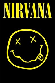 Αφίσα Nirvana - Smiley, (61 x 91.5 cm)