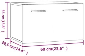 ΝΤΟΥΛΑΠΙ ΤΟΙΧΟΥ ΚΑΦΕ ΔΡΥΣ 60X36,5X35 ΕΚ. ΕΠΕΞΕΡΓΑΣΜΕΝΟ ΞΥΛΟ 817599