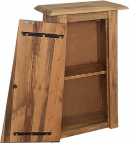 vidaXL Ντουλάπι Μπάνιου Επίτοιχο 42x23x70 εκ. Μασίφ Ανακυκλωμένο Πεύκο