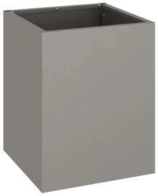 vidaXL Γλάστρα Κήπου Καφέ 32 x 32 x 40 εκ. Φθαρμένο ατσάλι