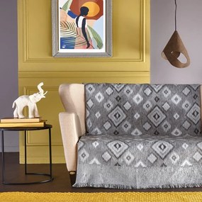 Ριχτάρι Maori 22 Grey Arjan Kentia Πολυθρόνα 170x180cm Cotton-Acrylic