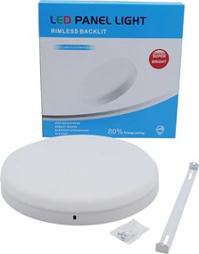 Εξωτερικό Πλαστικό LED Panel Χωρίς Πλαίσιο 48W Ψυχρό Λευκό Φως