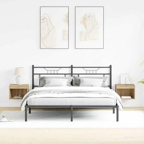vidaXL Ντουλάπι TV Επιτοίχιο 2 pcs artisan δρυς 40 x 30 x 30 εκ