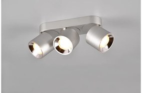 Σποτ Φωτιστικό Οροφής 3xGU10 Κινητό Guayana Lighting-651000307-Νίκελ Ματ 651000307