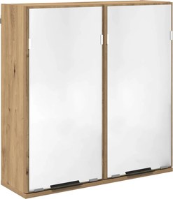 vidaXL Σετ Επίπλων Μπάνιου 5 τμχ. Artisan Oak Επεξεργασμένο Ξύλο