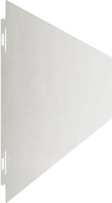 vidaXL Περίγραμμα γκαζόν 10 τμχ. 15 x 103 cm Ανοξείδωτο Ατσάλι Ασημί