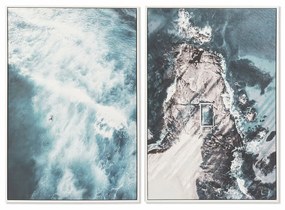 Καμβάς DKD Home Decor πολυστερίνη Καμβάς 62,5 x 4,5 x 93 cm