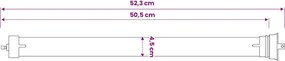 vidaXL Σωληνωτό Μοτέρ 50 Nm