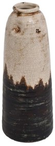 Βάζο Κεραμικό 0035-121-041 31cm Beige-Multi Ceramic