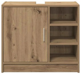 vidaXL Ντουλάπι Νιπτήρα Artisan Oak 63 x 29 x 55 cm Επεξεργασμένο ξύλο