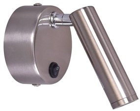 Φωτιστικό Τοίχου - Απλίκα 77-3517 SE127-1AN Fix Led Chrome Mat Homelighting Metal