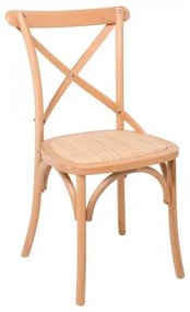 DESTINY καρέκλα Φυσικό 48x52x89cm Ε7020,3
