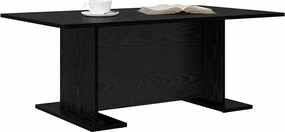 vidaXL Τραπεζάκι σαλονιού Μαύρη δρυς 103.5 x 60 x 40 εκ