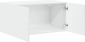 vidaXL Ντουλάπι Τοίχου Λευκό 80x42,5x40 εκ. Επεξεργασμένο Ξύλο