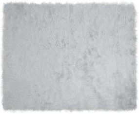 vidaXL Ψεύτικο Δέρμα Προβάτου Χαλί Tafalla Γκρι 200 x 280 εκ.