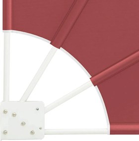 vidaXL Αδιάφανο σκίαστρο μπαλκονιού 115 x 115 εκ Πολυεστέρας Τερακότα