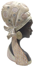 Αγαλματίδια και Signes Grimalt  Φιγούρα Αφρικανικού Κεφαλιού