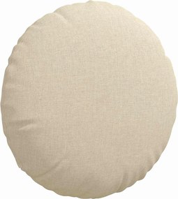 vidaXL Μαξιλάρια καθισμάτων 2 pcs Κρεμ Ø40 x 13 εκ ύφασμα