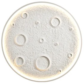Φωτιστικό Επίτοιχο Aca G8984LED MOND Ξύλο Φυσικό χρώμα (Wood Natural Finish) 3000K