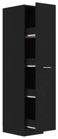 Συρταριέρα Γενικής Χρήσης Μαύρο 30 x 42,5 x 150 από Μοριοσανίδα - Μαύρο