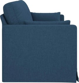 vidaXL Καναπές 180cm Μπλε Μέταλλο